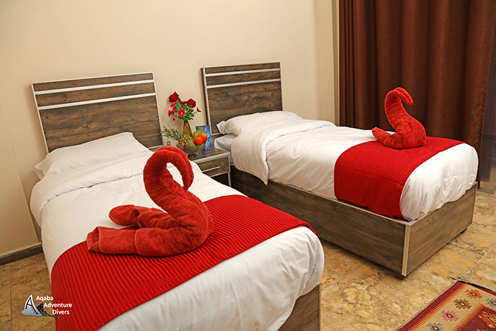 Aqaba Diving Accommodation Double Room