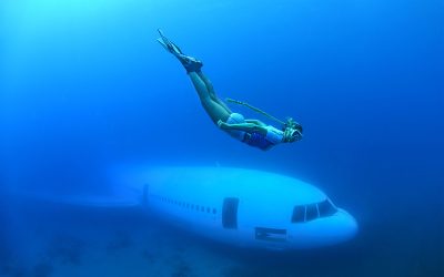 Lockheed L-1011 TriStar Aircraft Wreck Dive Site in Aqaba
